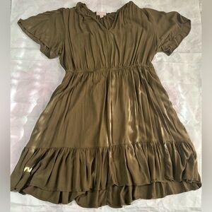 Olive Green Dress plus size